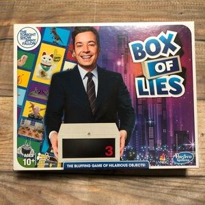 Hasbro Gaming Box of Lies The tonight show starring jimmy Fallon board game